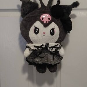 Kuromi Plush Doll Backpack